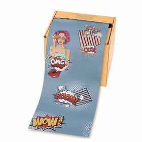 Sibel PopArt Embossed Alufoil Roll, 12.7x97m