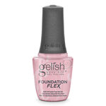 Gelish Soak Off Gel Polish Foundation Flex Rubber Base Nail Gel - Light Nude 15ml