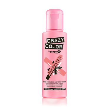 Crazy Color Crazy Color Semi Permanent Hair Colour Cream - Peachy Coral 100ml