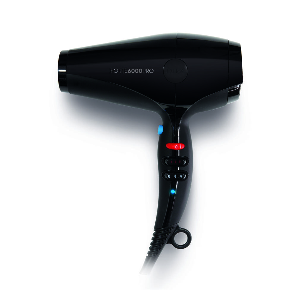 Diva Pro Styling Forte 6000 Pro Hair Dryer Black Hair Dryers Salon Services