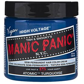 Manic Panic High Voltage Semi Permanent Hair Colour Cream - Atomic Turquoise 118ml