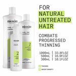 Nioxin System 2 Scalp + Hair Thickening Conditioner for Natural Hair with Progressed Thinning 300ml