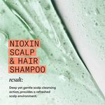 Nioxin System 4 Scalp + Hair Thickening Shampoo for Coloured, Dry and Damaged Hair with Progressed Thinning 1L