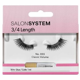 Salon System Strip Lash 055 3/4 Length
