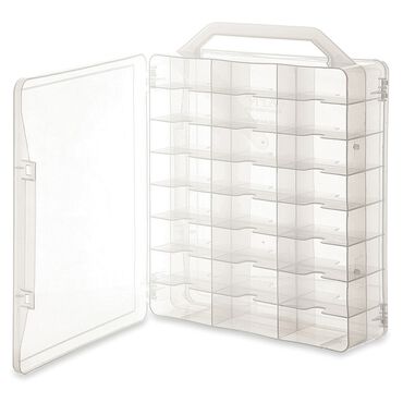 Beauty Express Nail Polish Carry Case Transparent