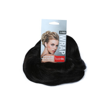 Hairdo Style-A-Do And Mini-Do clip in hair piece R4/ Midnight Brown Duo Pack