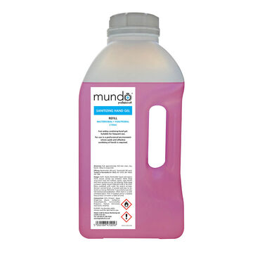 Mundo Sanitising Hand Gel Refill 2l