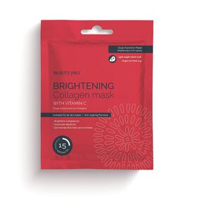 Beauty Pro Brightening Collagen Mask with Vitamin C 23g