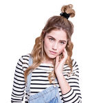invisibobble Sprunchie Hair Tie, True Black