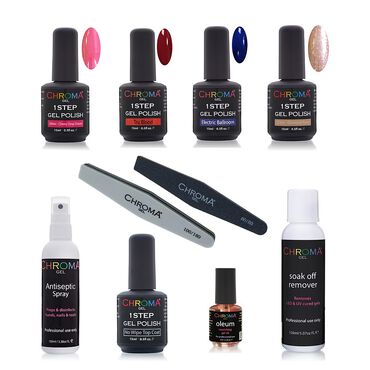 Chroma Gel One Step Gel Polish Kit