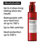 L'Oréal Professionel Serie Expert Blow-Dry Fluidifier 10-in-1 Shape Memory Leave-In Cream 150ml