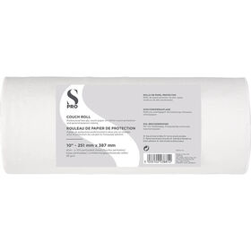 S-PRO 2-Ply Couch Roll 40m, 10" 100 Perforated Sheets