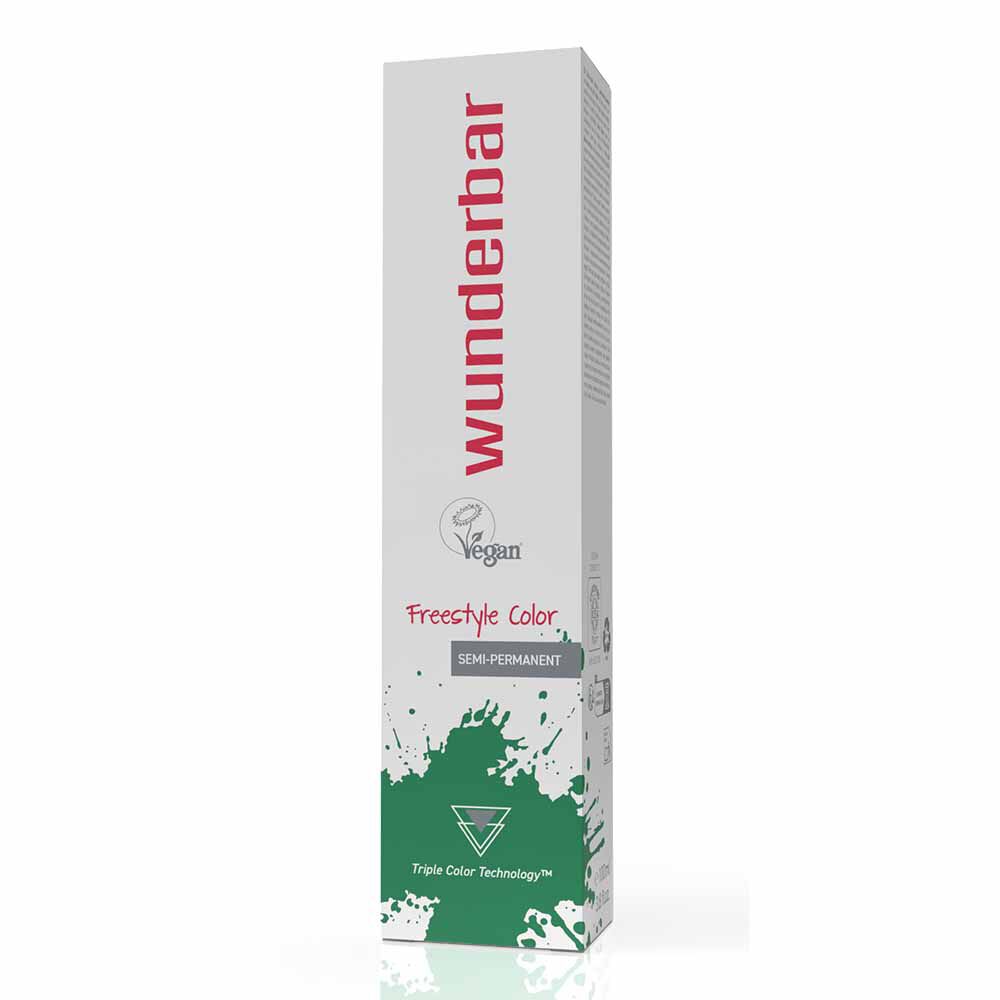 Wunderbar Freestyle Color Semi-Permanent Hair Colour - Green 100ml
