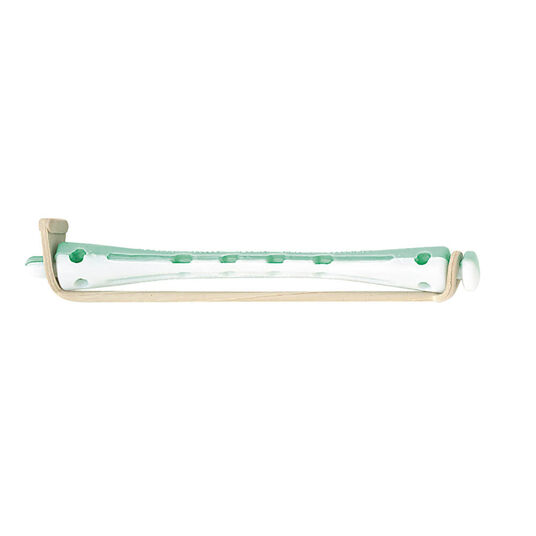 Sibel Vented Perm Rods Green/White, 6mm, Pack of 12