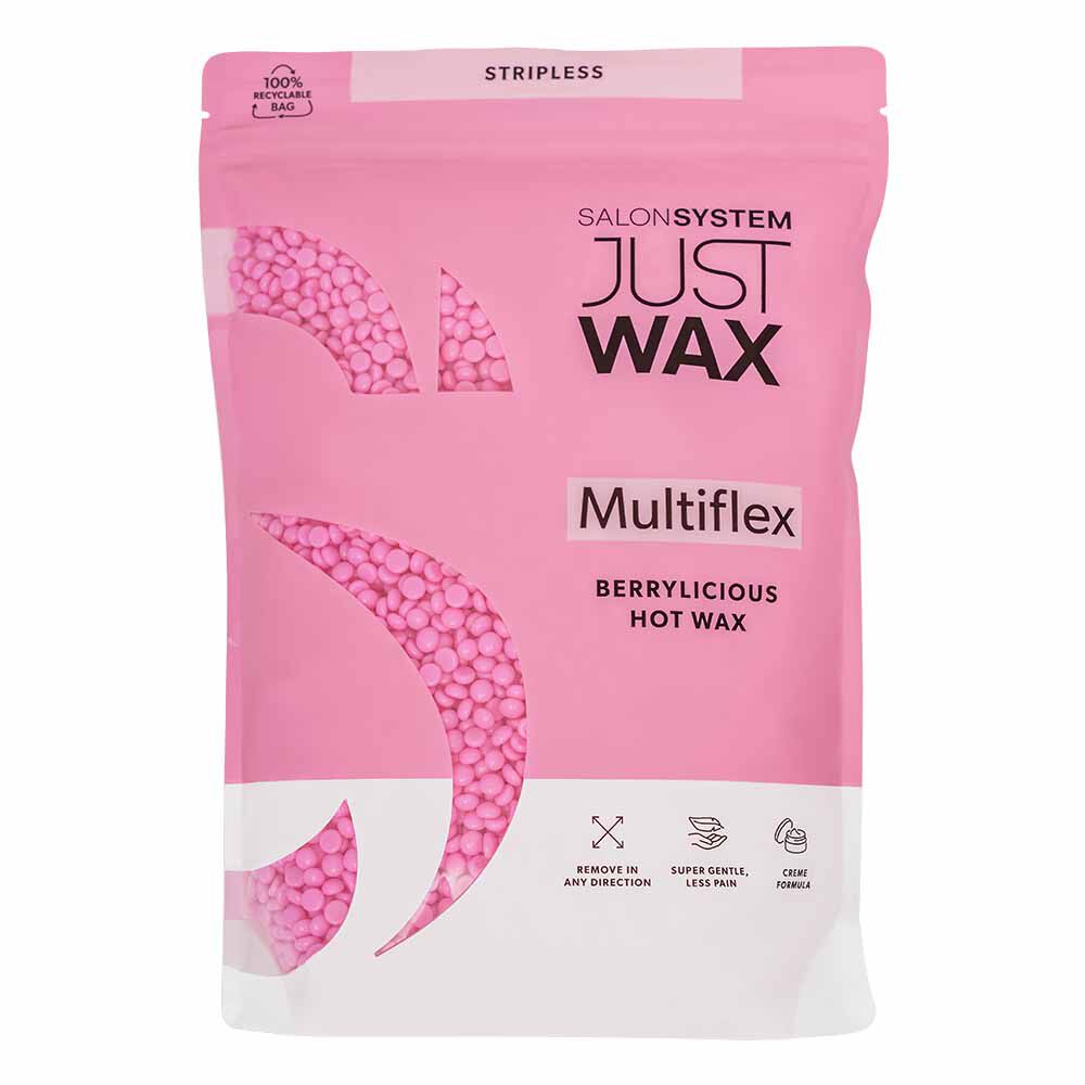 Just Wax Multiflex Berrylicious Stripless Hot Wax Beads 700g