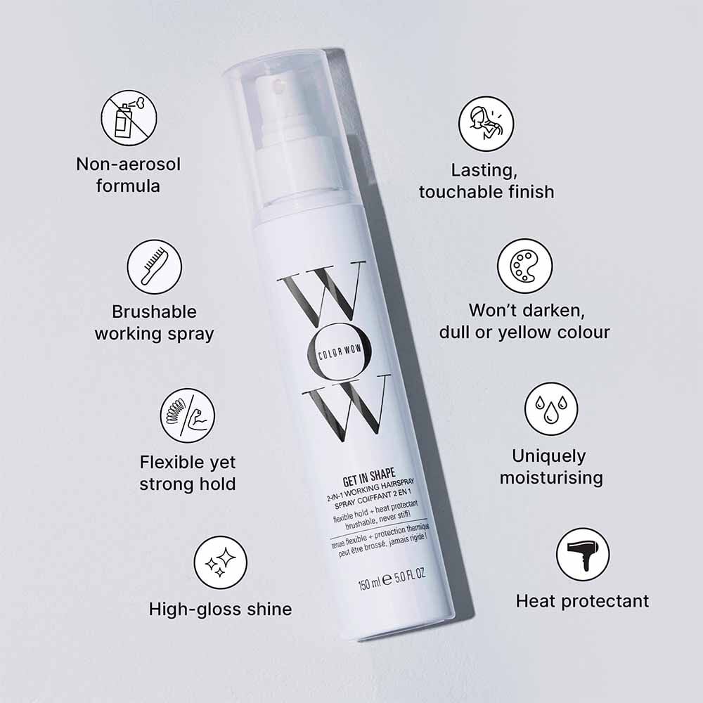 Color Wow Get In Shape 2 In 1 Working Hairspray 150ml | Hair Spray
