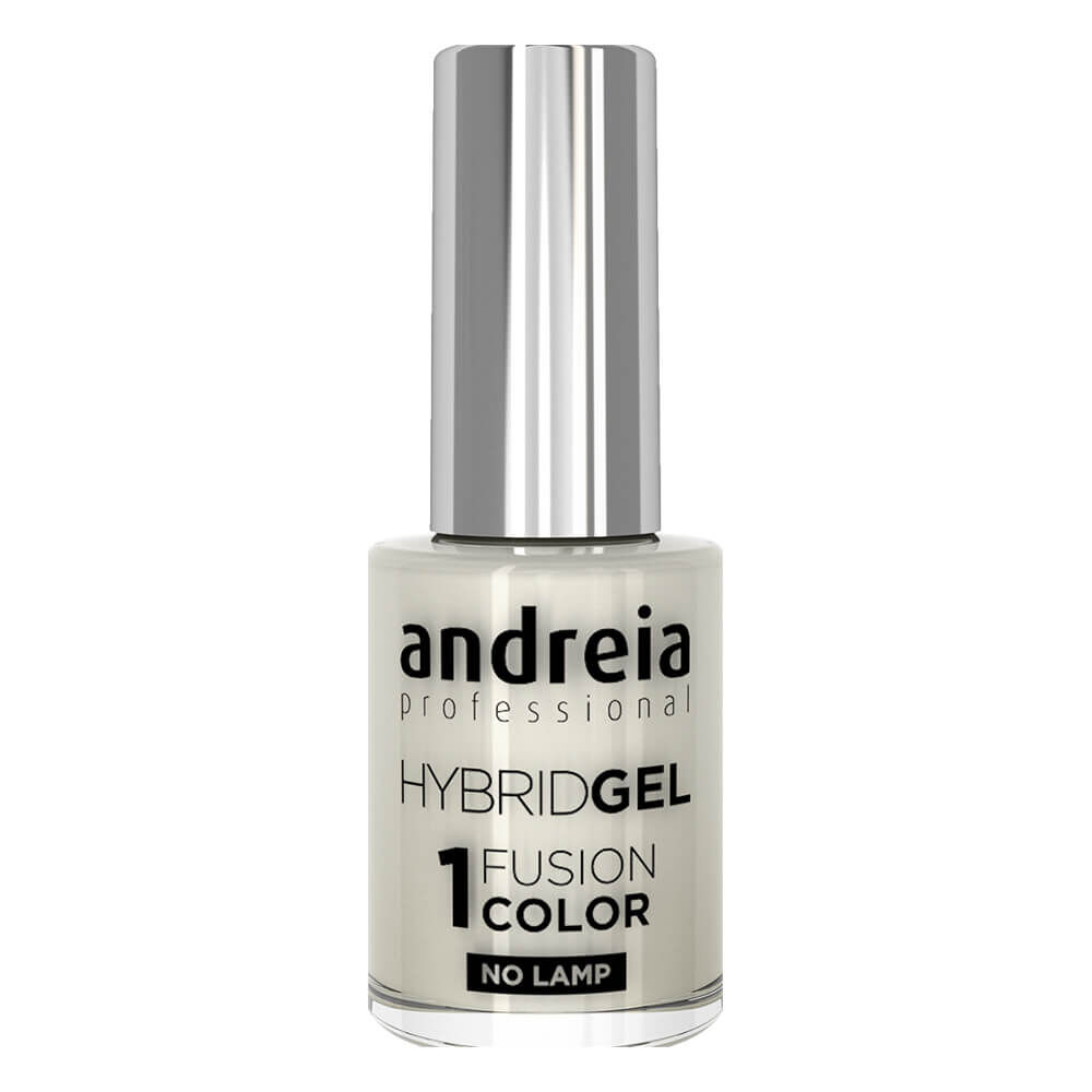 Andreia Professional Hybrid Gel Nail Polish - Fusion Color H3 Milky White, 10.5ml