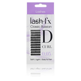 Lash FX Classic Russian Lashes D Curl 0.05 - 10mm