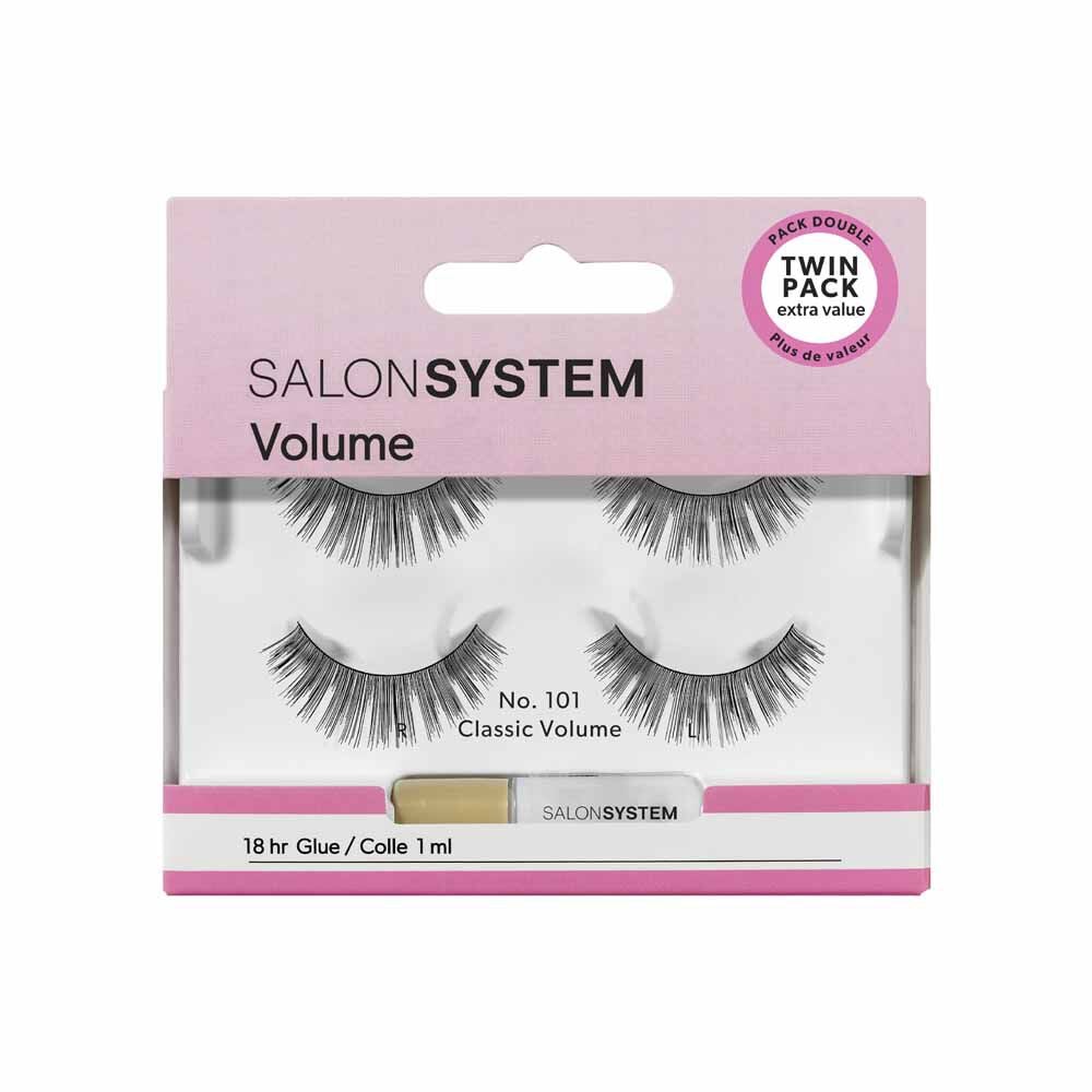 Salon System Natural Strip 101 Volume Twin Pack Salon System Natural Strip 101 Volume Twin Pack