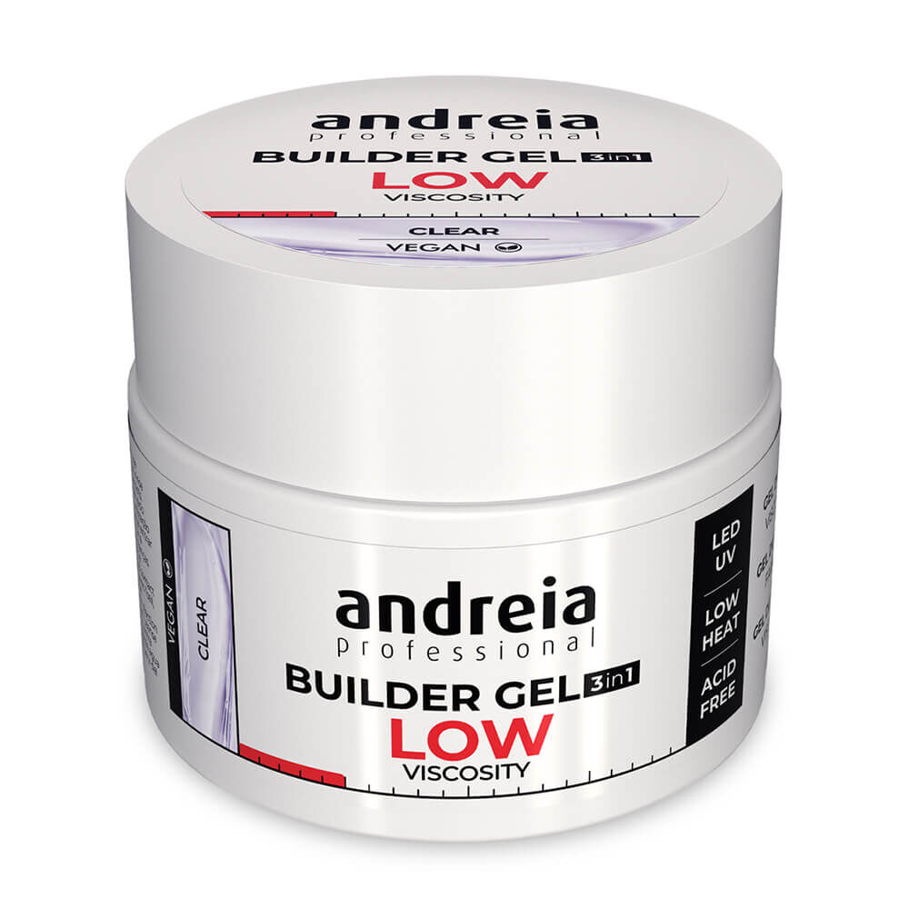 Andreia Professional Builder Gel 3 In 1 - Low Viscosity Clear 44gr