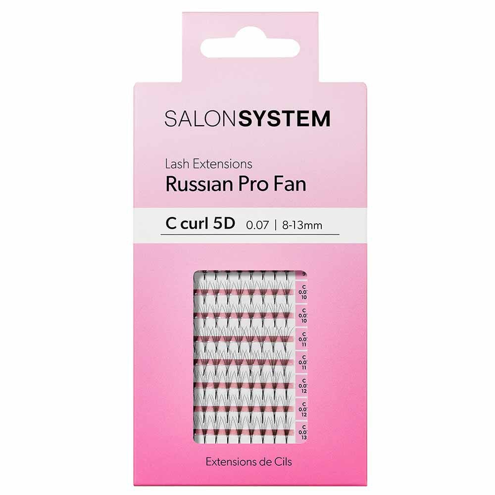 Salon System Lash Extensions ProFan C-Curl 5D 8-13mm