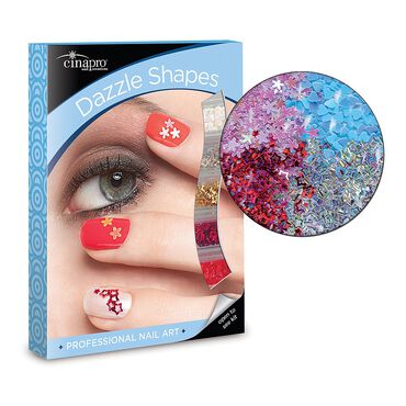 Cina Dazzle Shapes Nail Art Kit