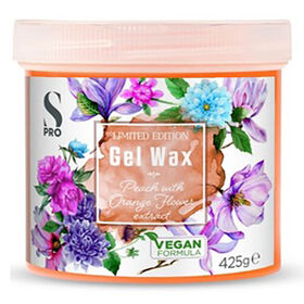 S-PRO Botanical Collection Peach with Orange Flower Extract Gel Wax Pot, 425g
