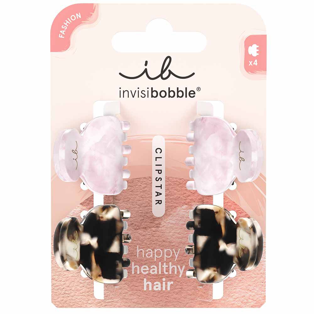 Invisibobble Clipstar Petit Love, Pack of 4