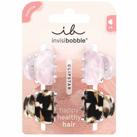 Invisibobble Clipstar Petit Love, Pack of 4