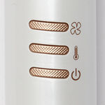 Beauty Works Aeris Digital Hairdryer, White And Gold
