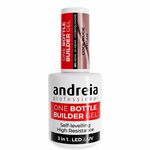 Andreia Professional One Bottle Builder Gel 3 In 1 - Low Viscosity Builder Gel Cool Nude, 14ml