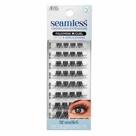 Ardell Seamless Underlash Extensions FauxMink M Curl, 32-Count