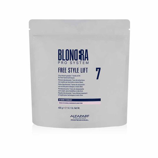 Alfaparf Milano Blondera Pro System Free Style Lift 7 Clay Bleach Powder 400G
