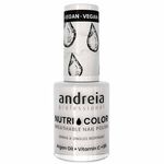 Andreia Professional Nutri Color NC 1 White - Nail Polish, 10.5ml