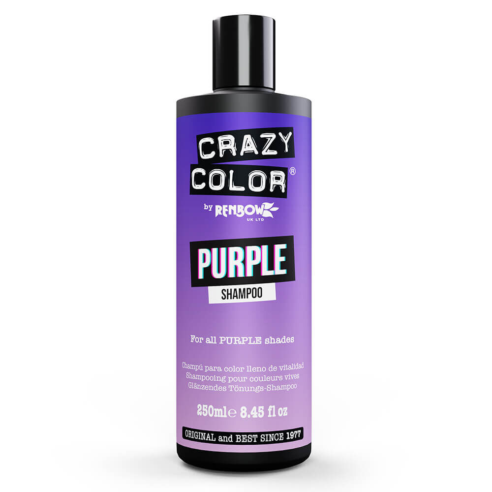 Crazy Color Colour Protect Shampoo Purple 250ml