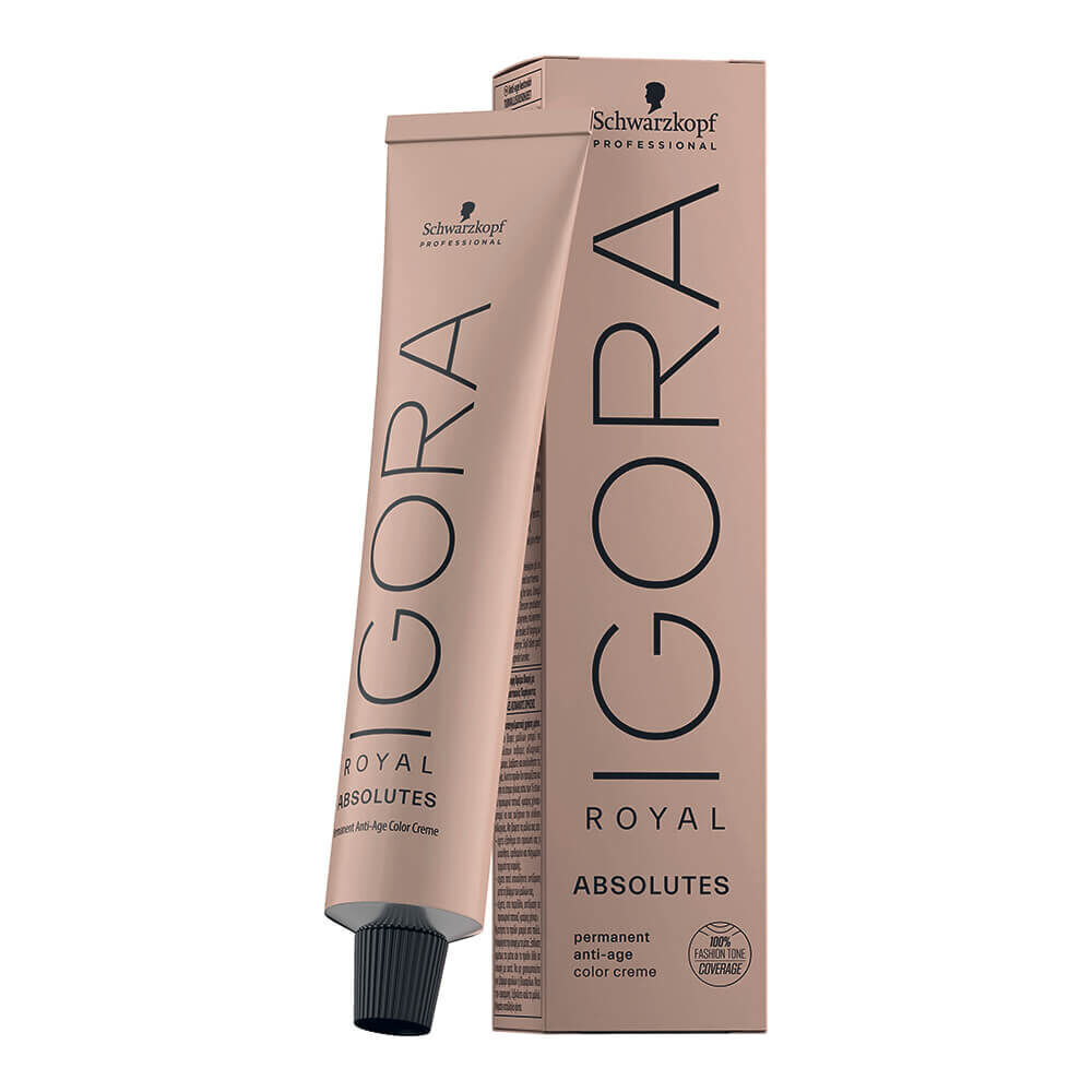 Schwarzkopf Professional Igora Royal Absolutes Permanent Hair Colour - 7-60 Medium Blonde Chocolate Natural 60ml