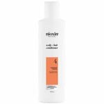 Nioxin System 4 Scalp + Hair Thickening Conditioner for Coloured, Dry and Damaged Hair with Progressed Thinning 300ml