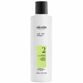 Nioxin System 2 Scalp + Hair Thickening Shampoo for Natural Hair with Progressed Thinning 300ml