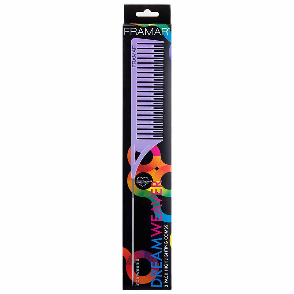 Framar Dreamweaver Highlighting Combs, Pack of 3
