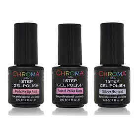 Chroma Gel One Step Gel Polish - The Pink Collection