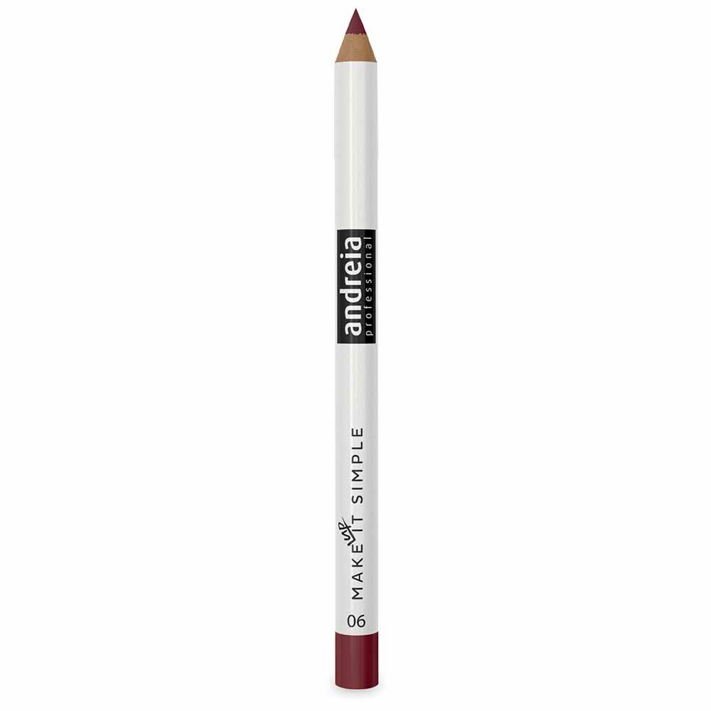Andreia Professional Perfect Definition Lip Liner - 06 Bordeaux 1.55g Andreia Professional Perfect Definition Lip Liner - 06 Bordeaux 1.55g