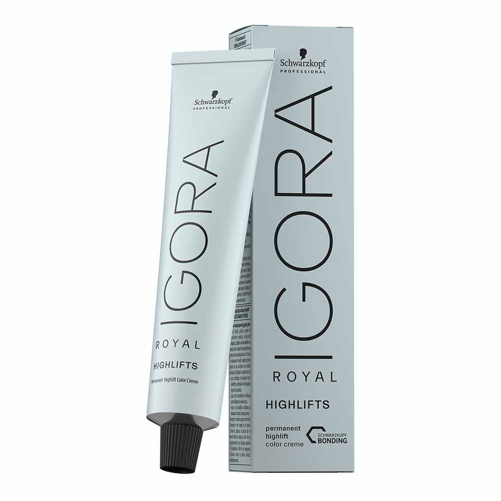 Schwarzkopf Professional Igora Royal Highlifts Permanent Hair Colour - 12-91 Special Blonde Violet Cendr&eacute; 60ml