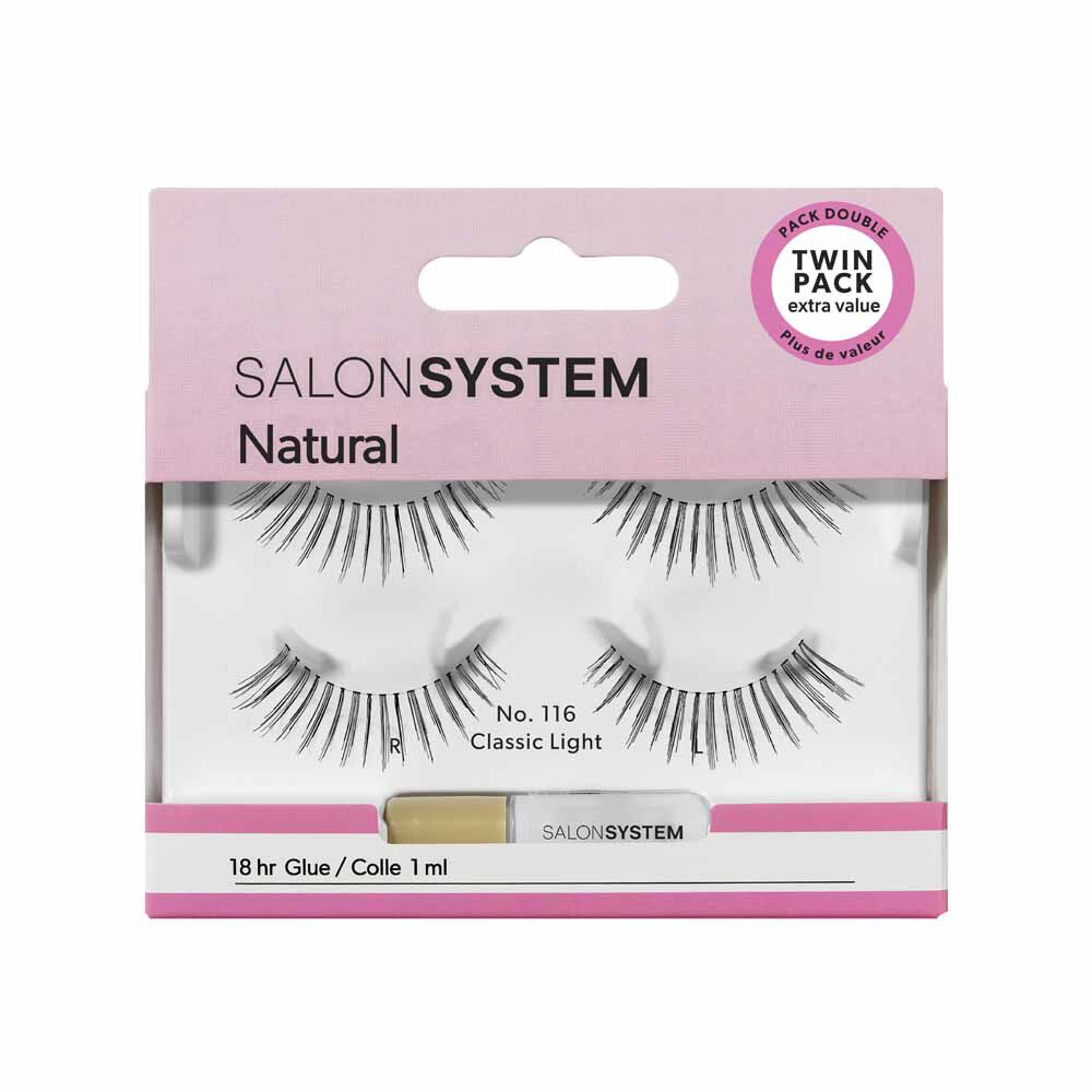 Salon System Strip 116 Natural Twin Pack