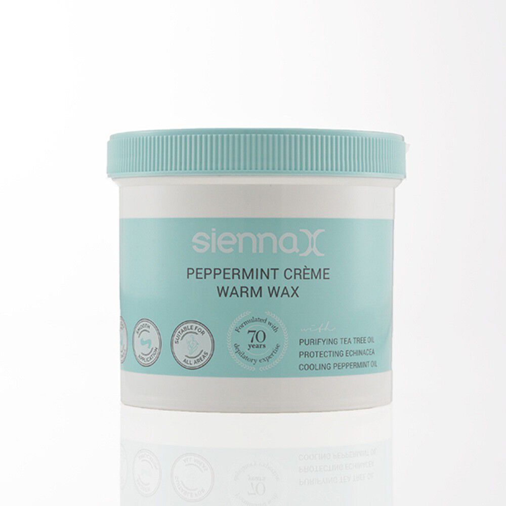 Sienna X Peppermint Crème Warm Wax 450g
