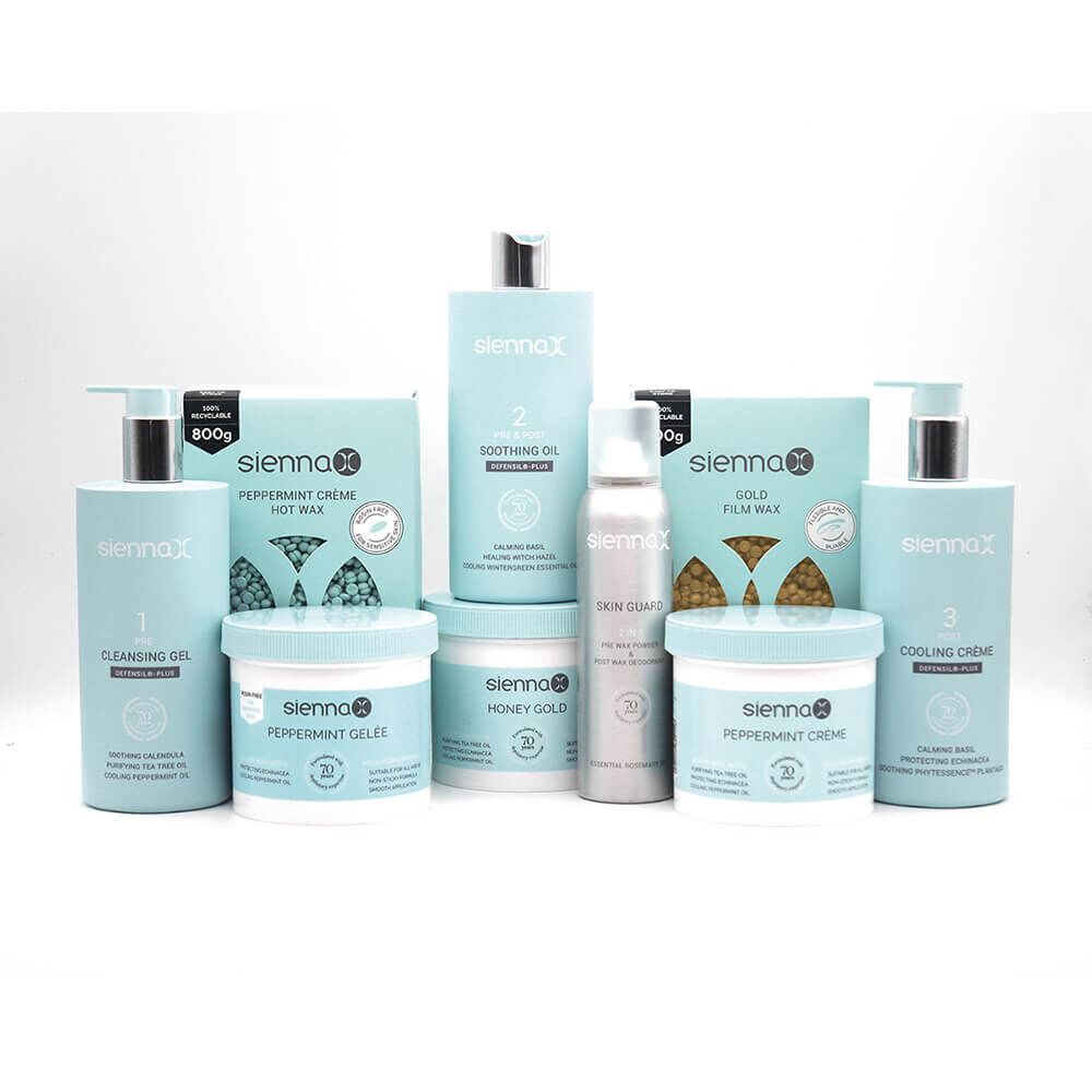 Sienna X Honey Gold Warm Wax 450g Warm & Crème Wax Salon Services