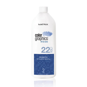 Matrix Color Graphics Lift & Tone Promoter 22 Vol 6.6% 1L
