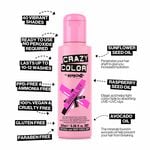 Crazy Color Semi Permanent Hair Colour Cream - Rebel UV 100ml