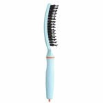 Olivia Garden Inner Child FingerBrush Care Iconic Boar & Nylon - Light Blue