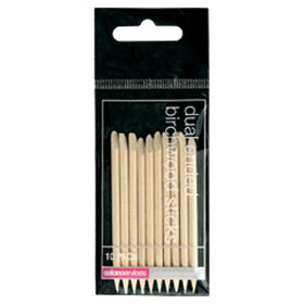 Salon Services Dual Ended Birchwood Stick Pack of 10