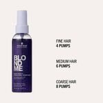 Schwarzkopf Professional BlondMe Bond Repair Purple Spray Leave-In Conditioner 150ml